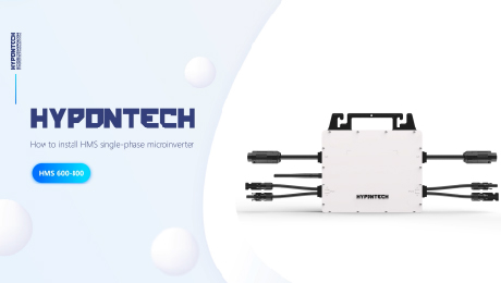 Guia de instalação do microinversor Hypontech HMS 600-800 W